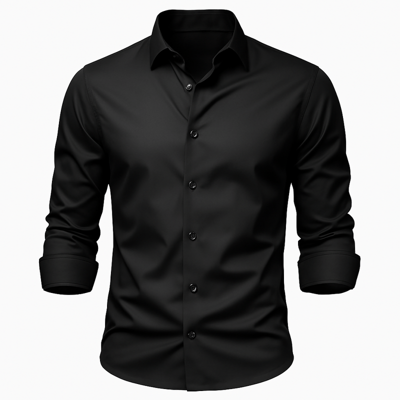 Men's long-sleeve button down dress shirt