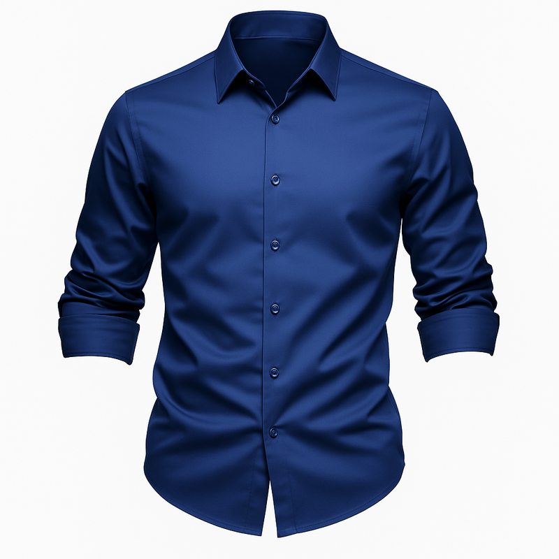 Men's long-sleeve button down dress shirt
