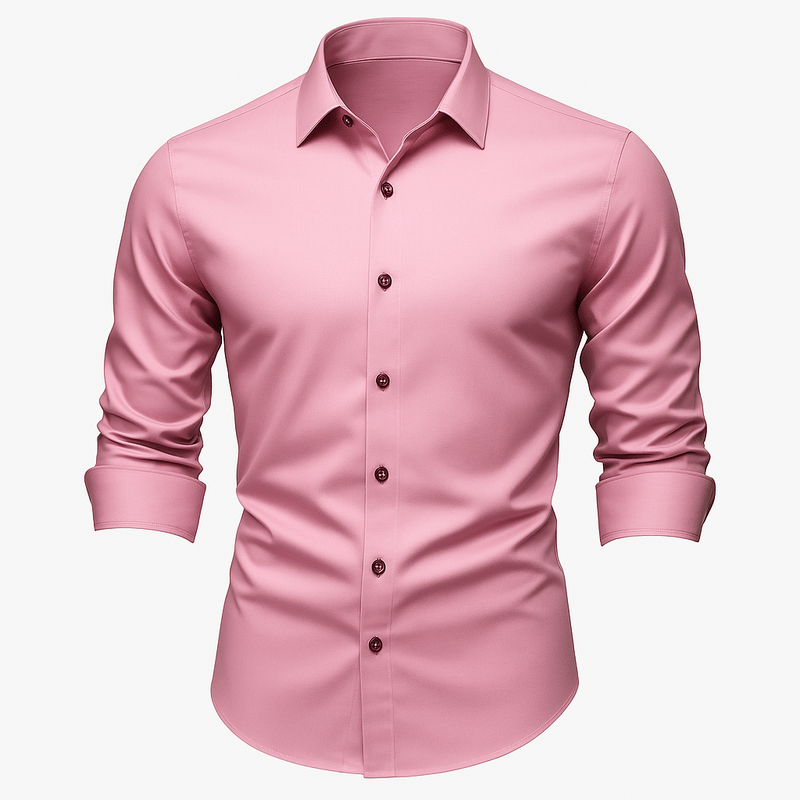 Men's long-sleeve button down dress shirt