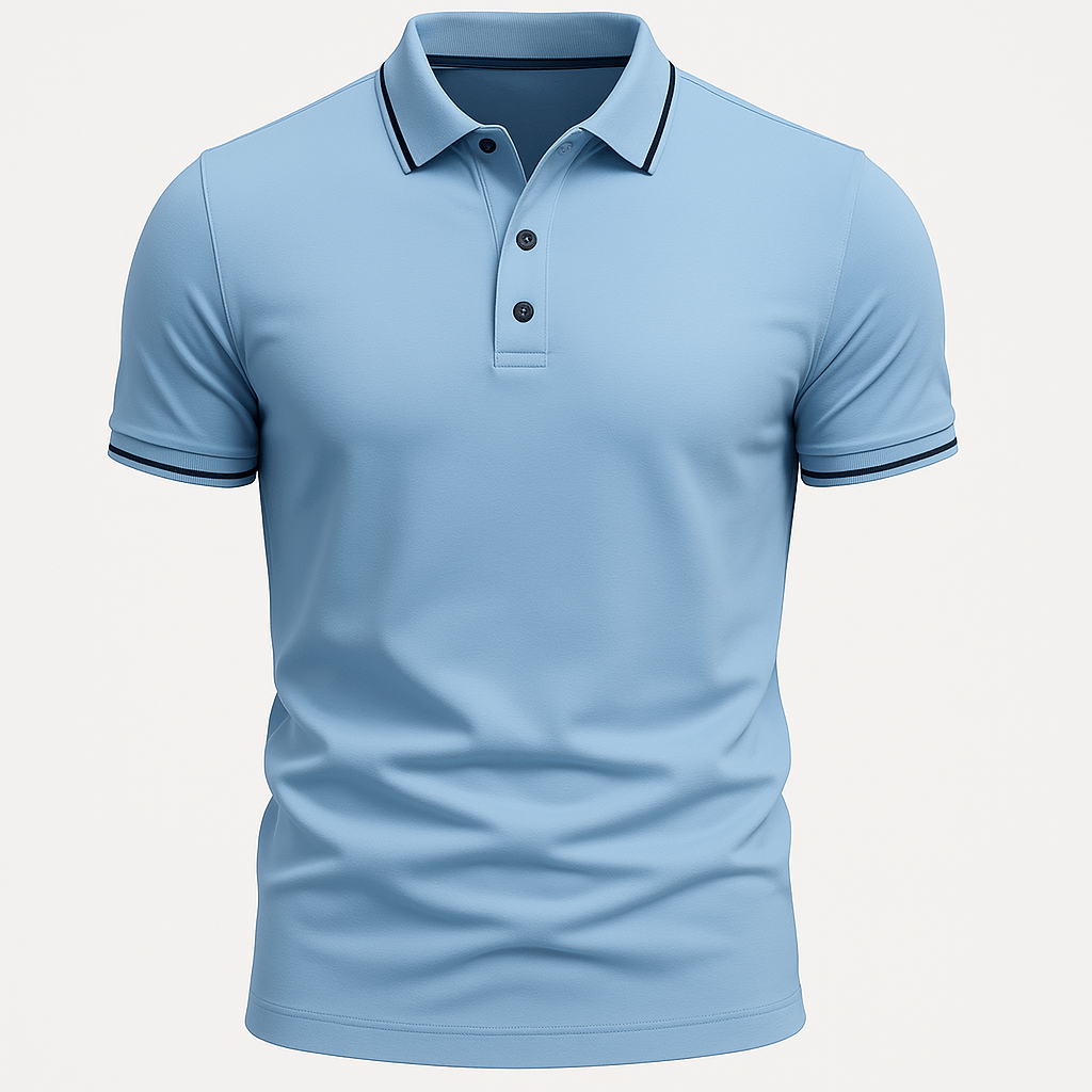 Men's slim fit polo shirt