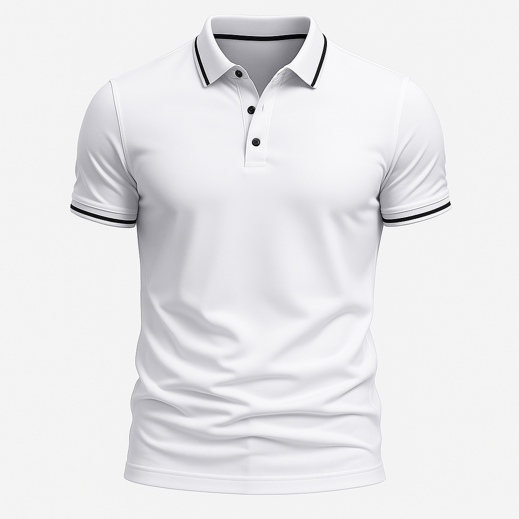Men's slim fit polo shirt