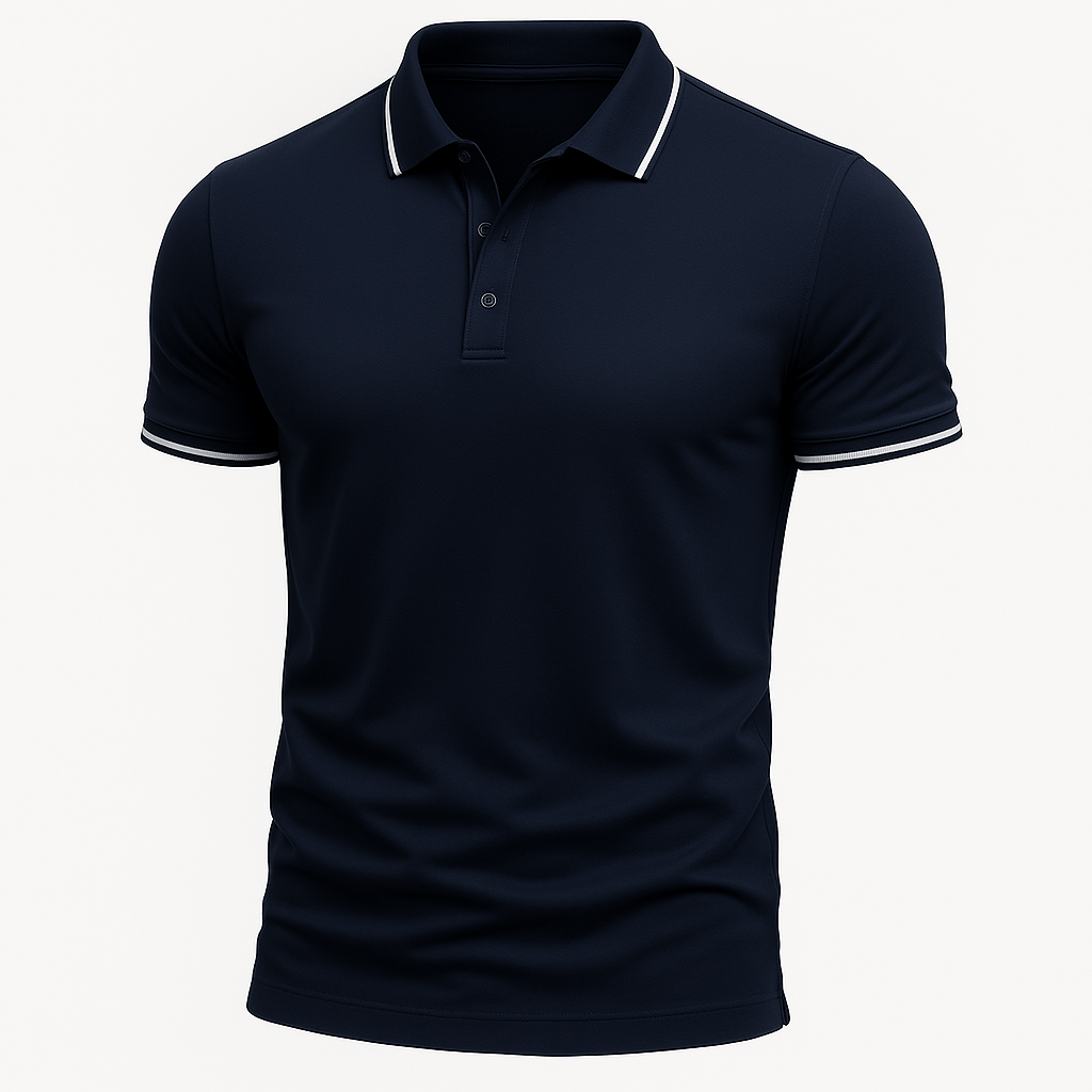 Men's slim fit polo shirt