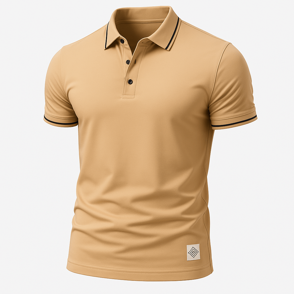 Men's slim fit polo shirt