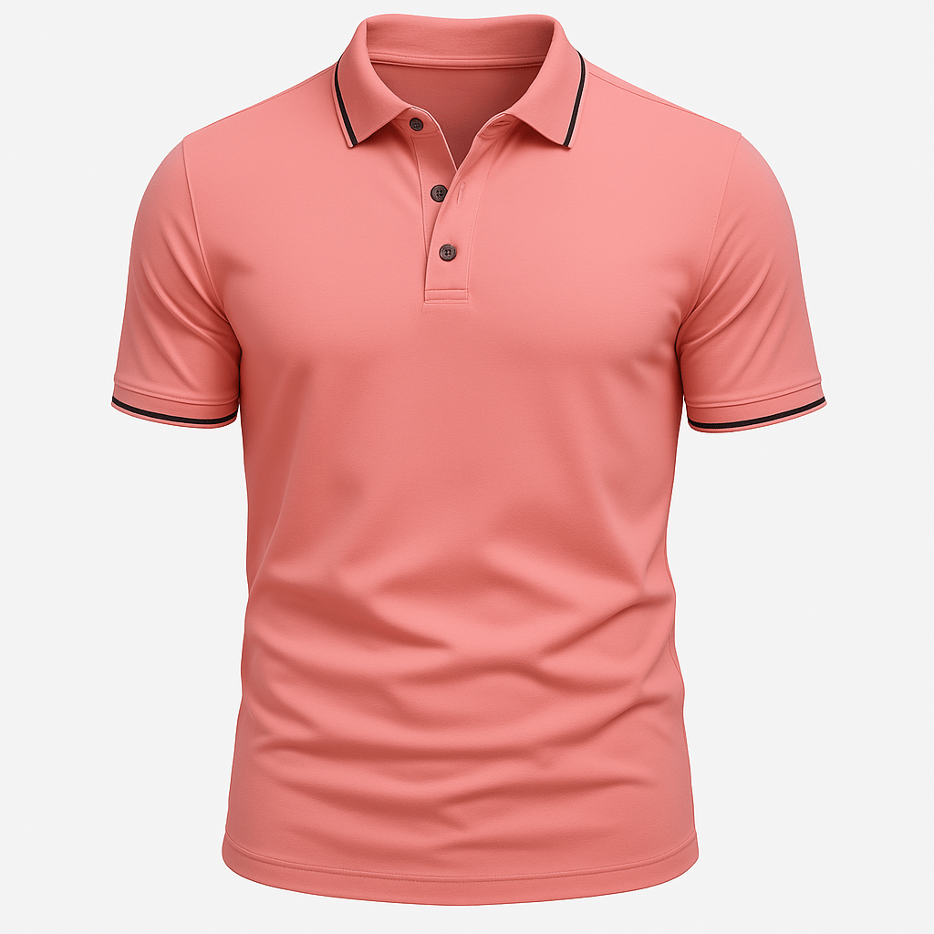 Men's slim fit polo shirt