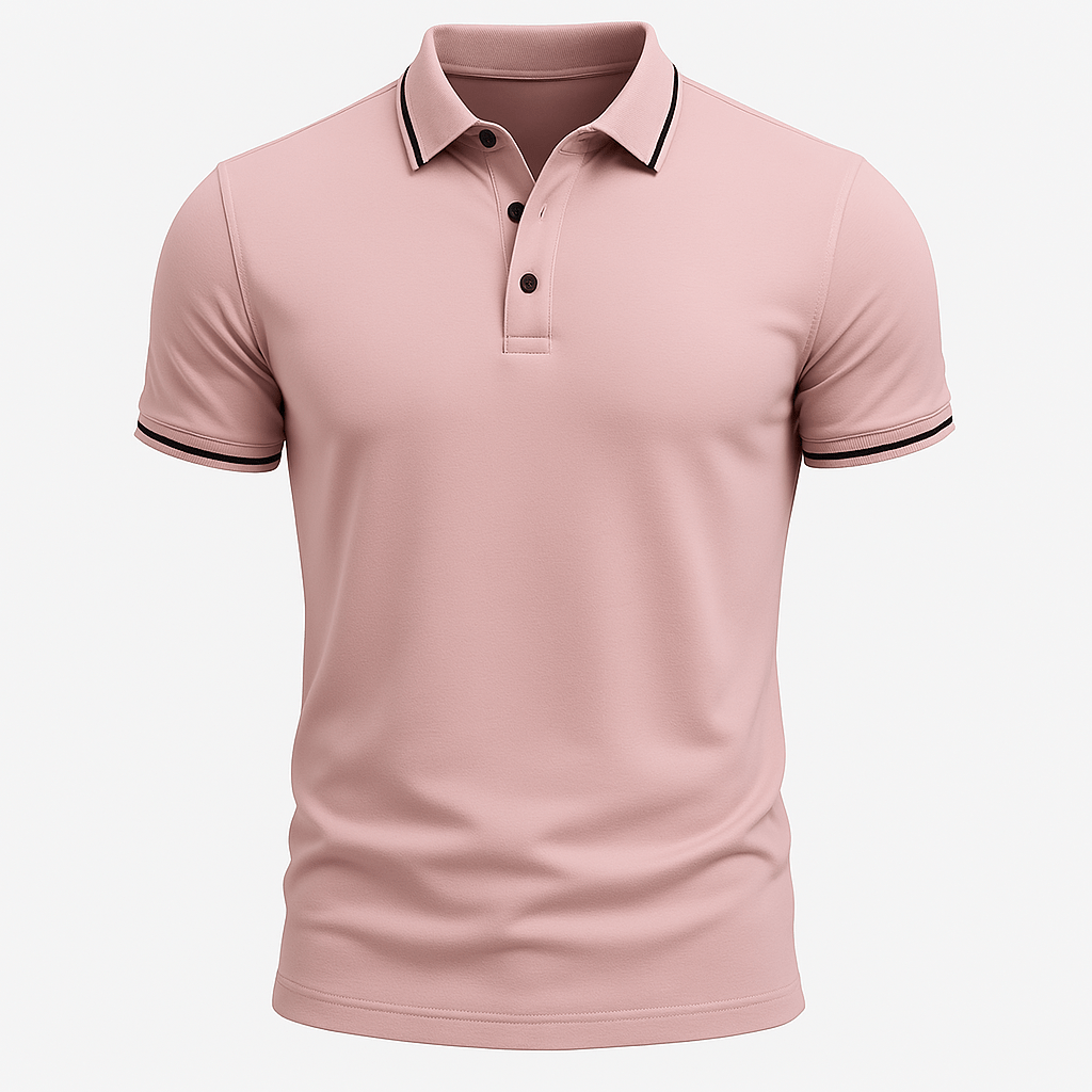Men's slim fit polo shirt