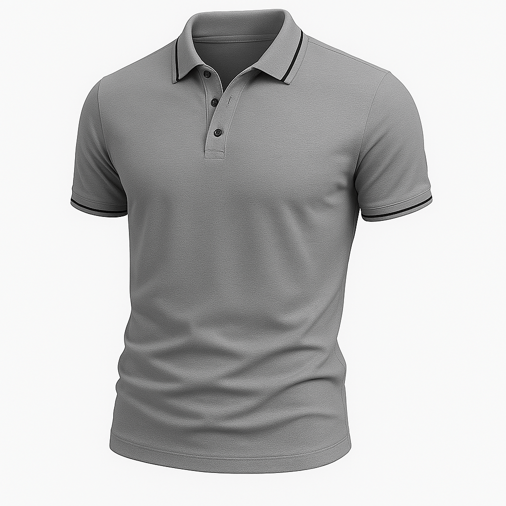 Men's slim fit polo shirt