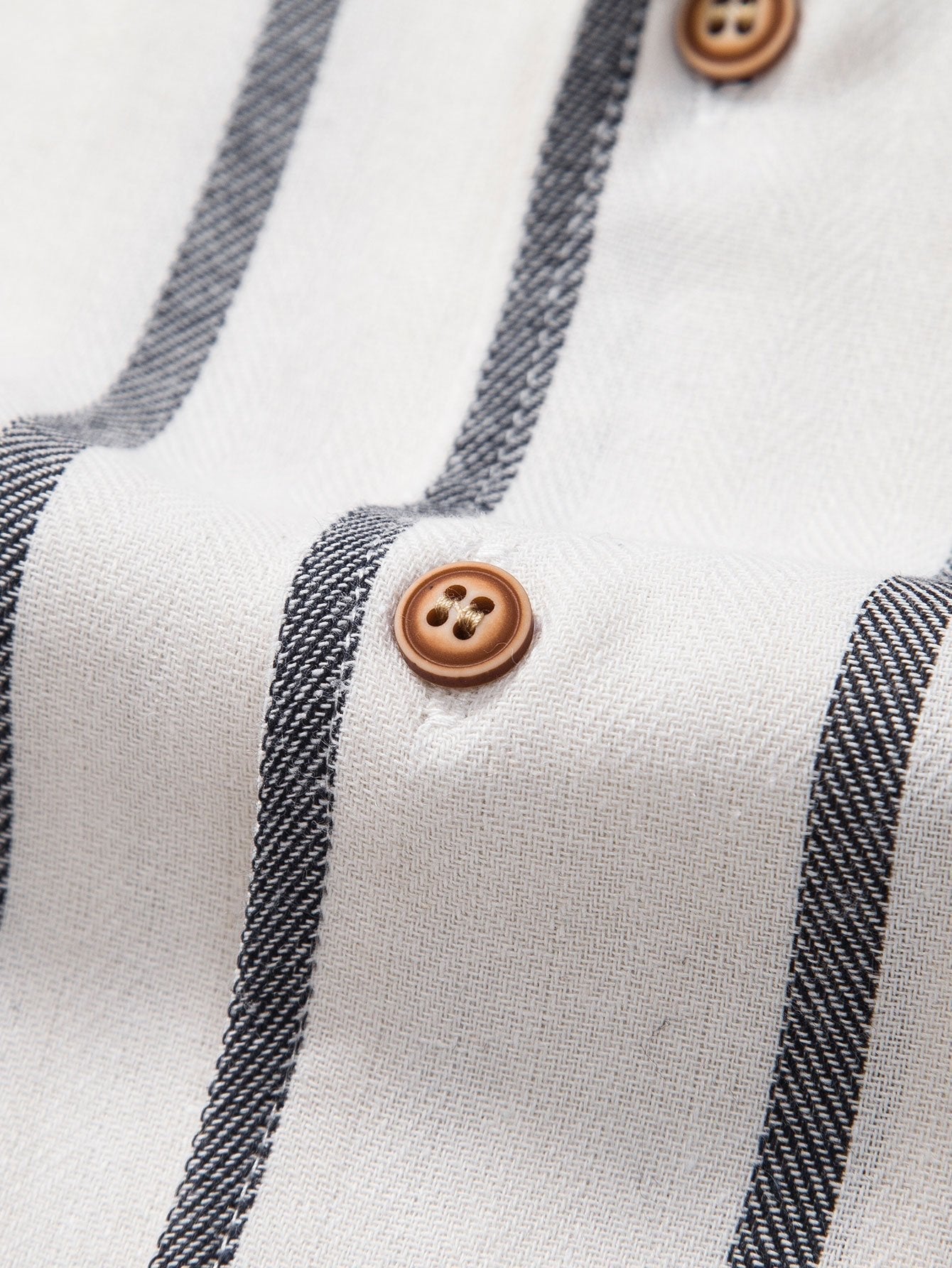 Men's summer co-ord set - striped short sleeve shirts & casual shorts