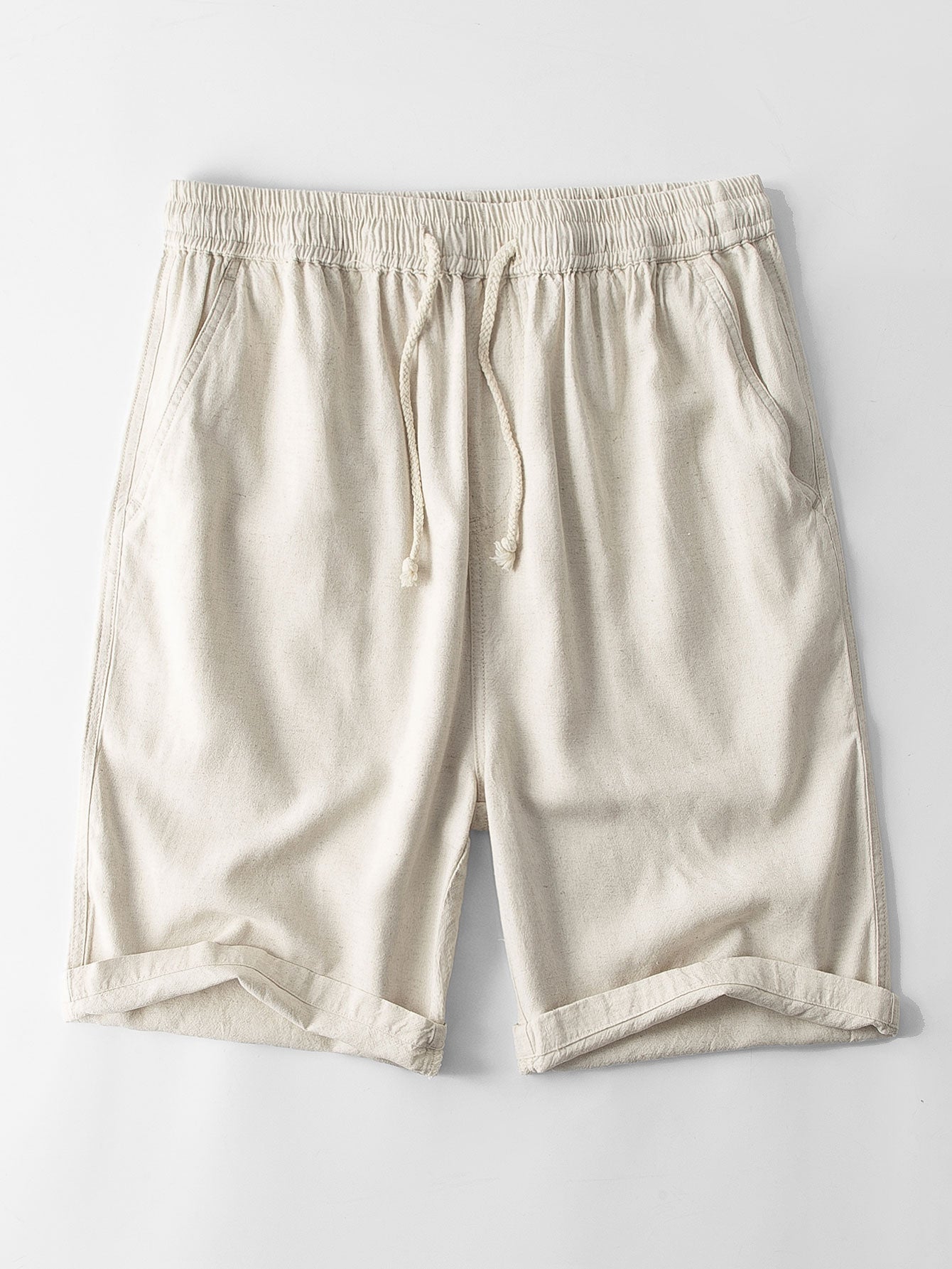 Men's summer co-ord set - striped short sleeve shirts & casual shorts