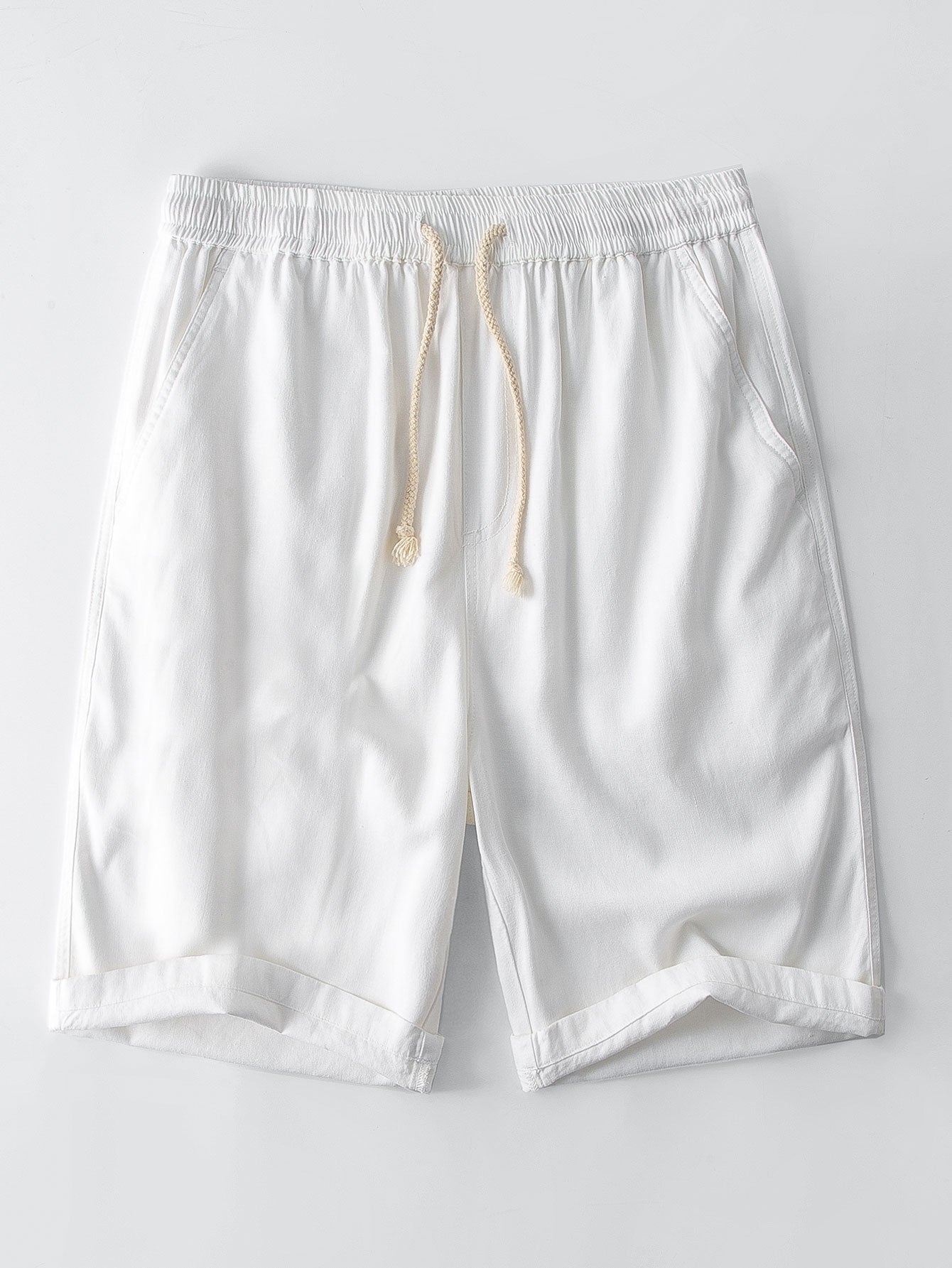 Men's summer co-ord set - striped short sleeve shirts & casual shorts