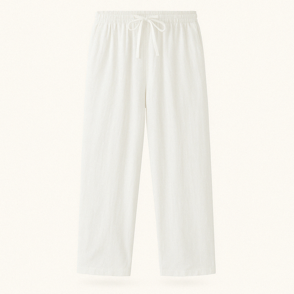 Men's relaxed fit trousers - drawstring waist