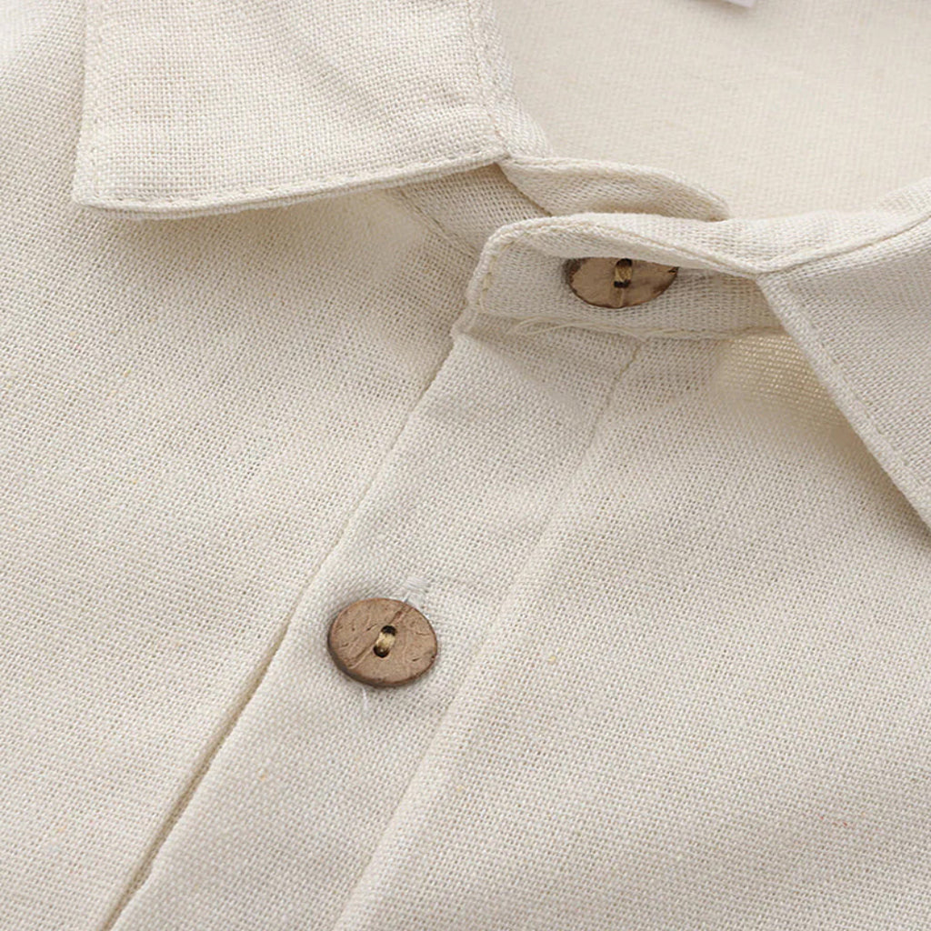 Men's short-sleeve polo shirt with chest pocket