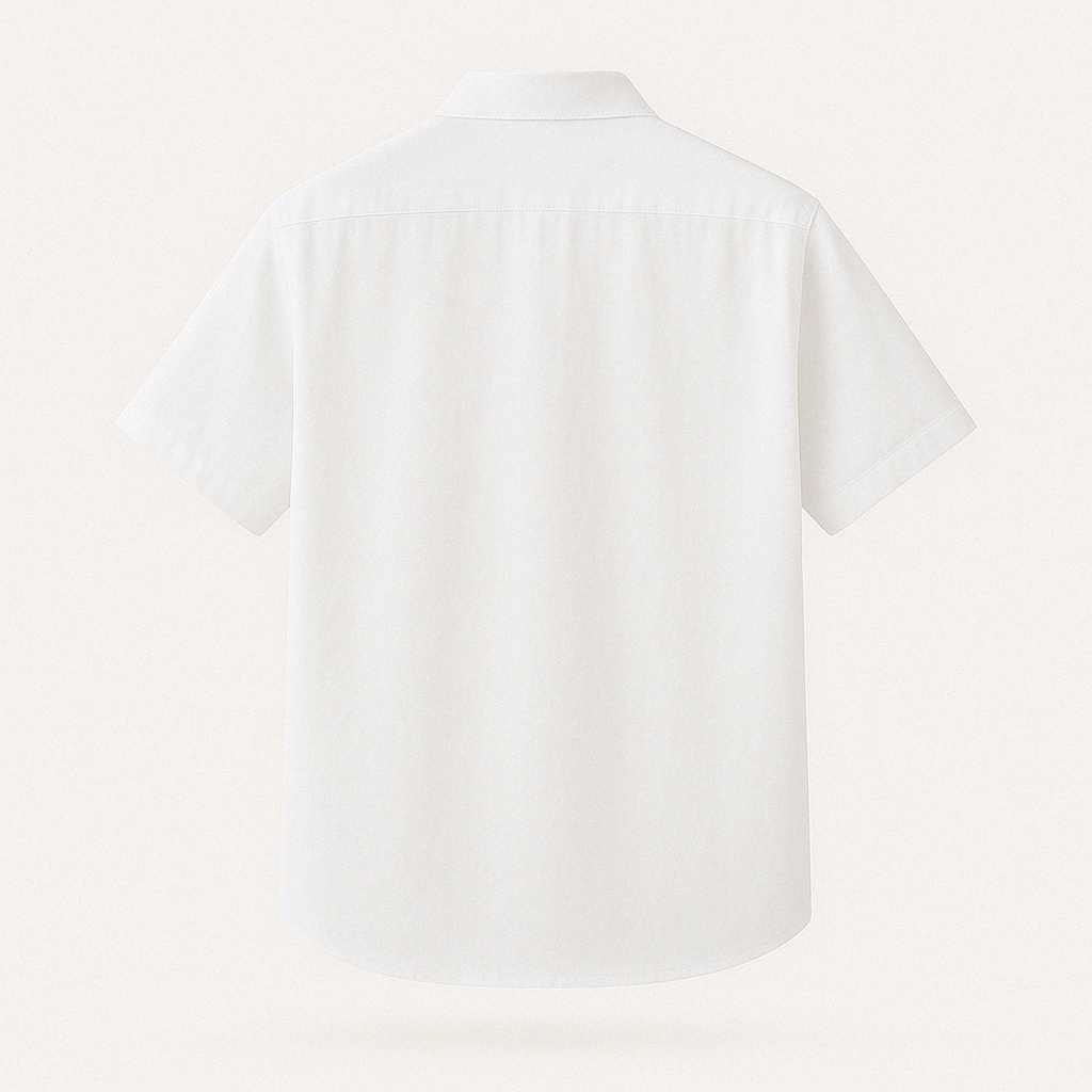 Men's short sleeve shirt - summer button-up