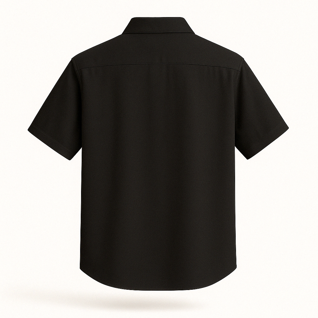Men's short sleeve shirt - summer button-up
