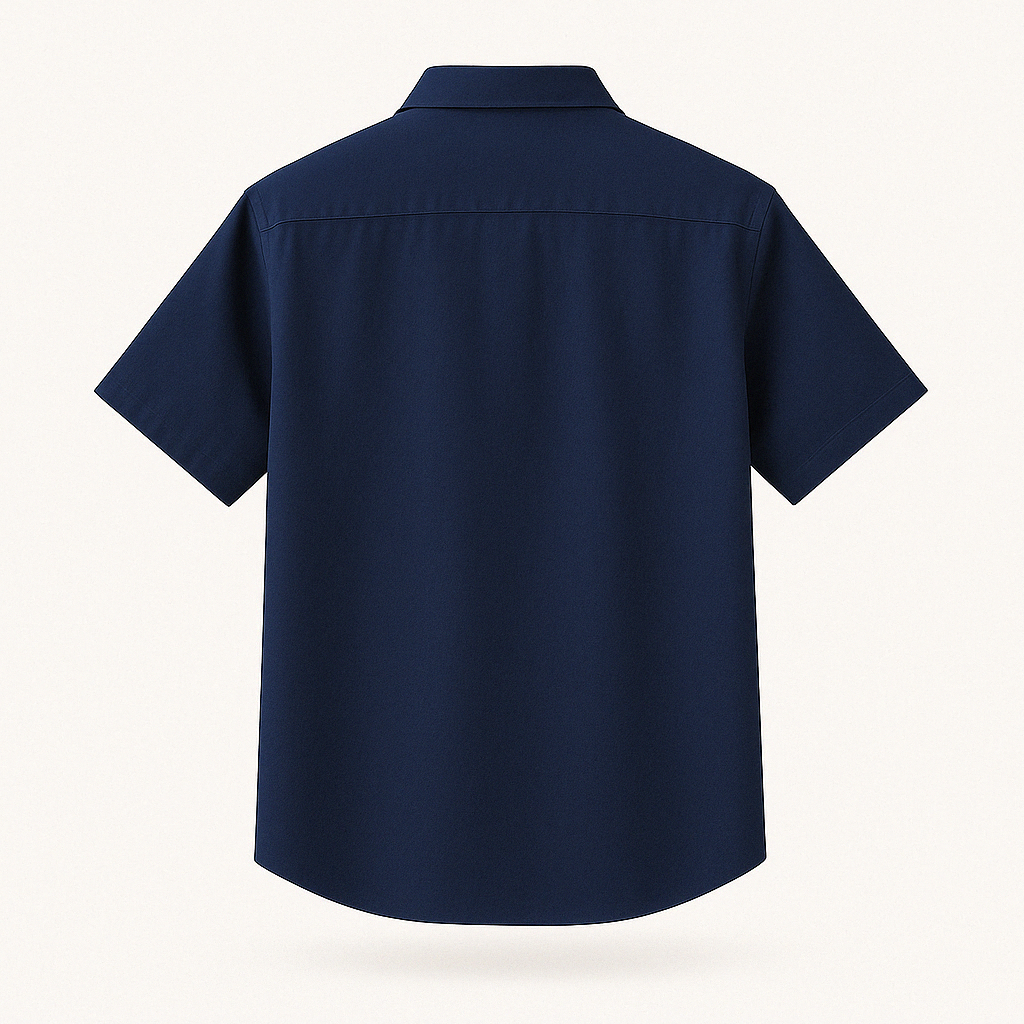 Men's short sleeve shirt - summer button-up