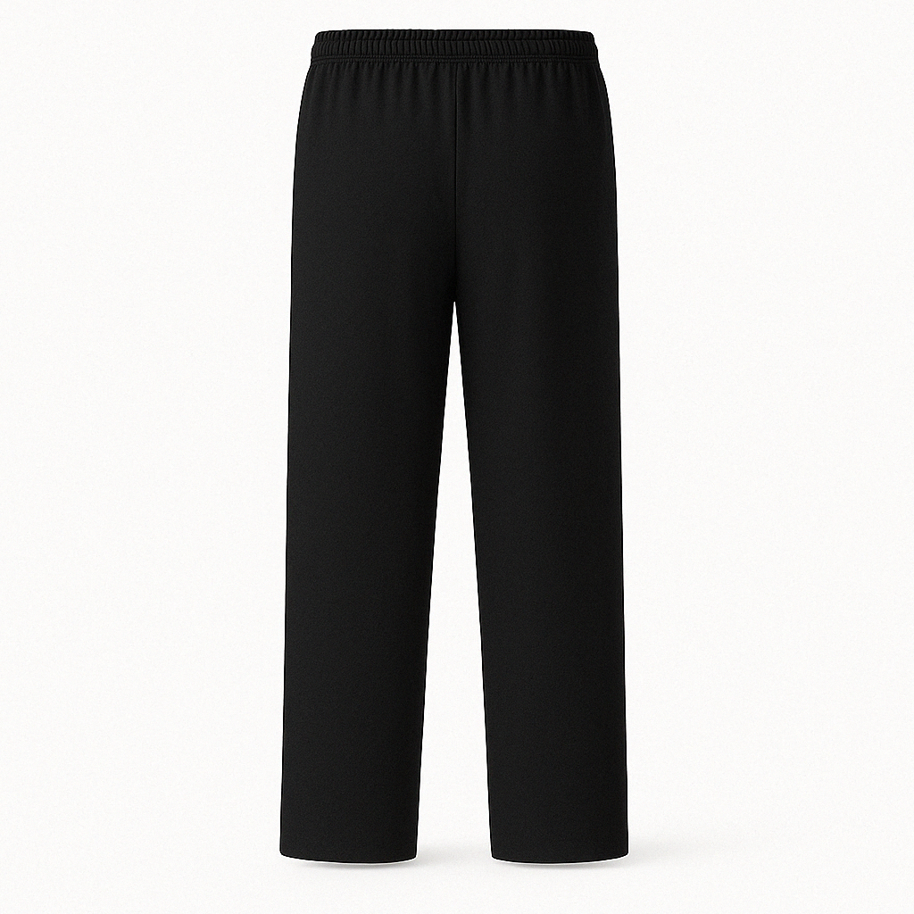 Men’s straight-leg trousers – loose fit summer style