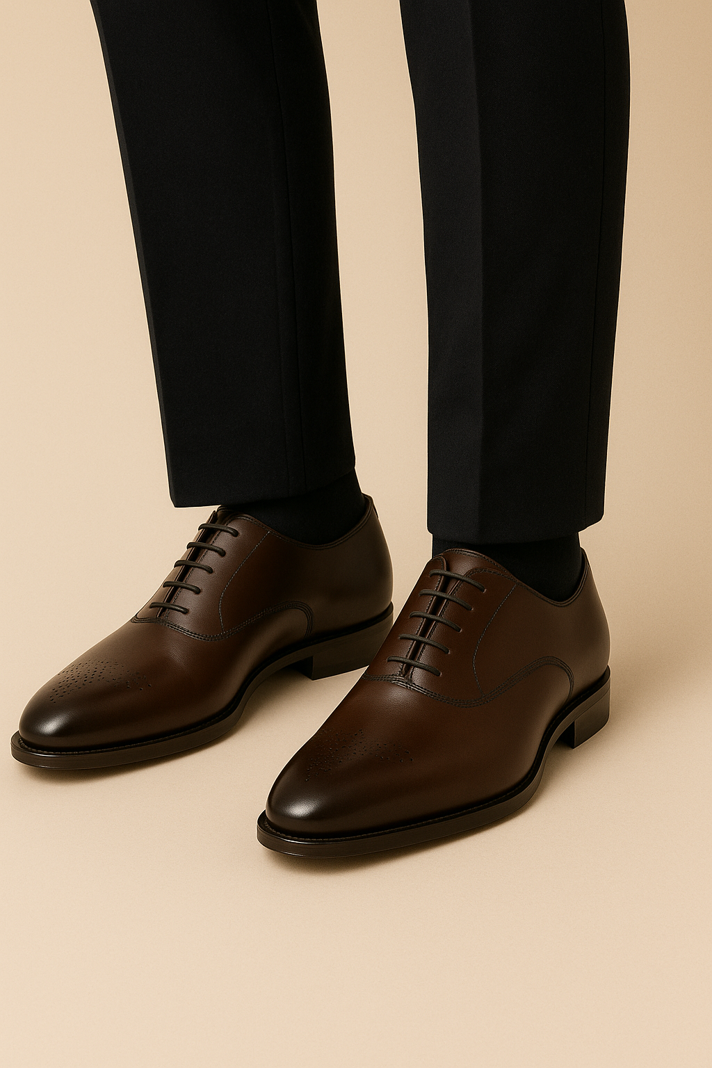 Men's lace-up dress shoes