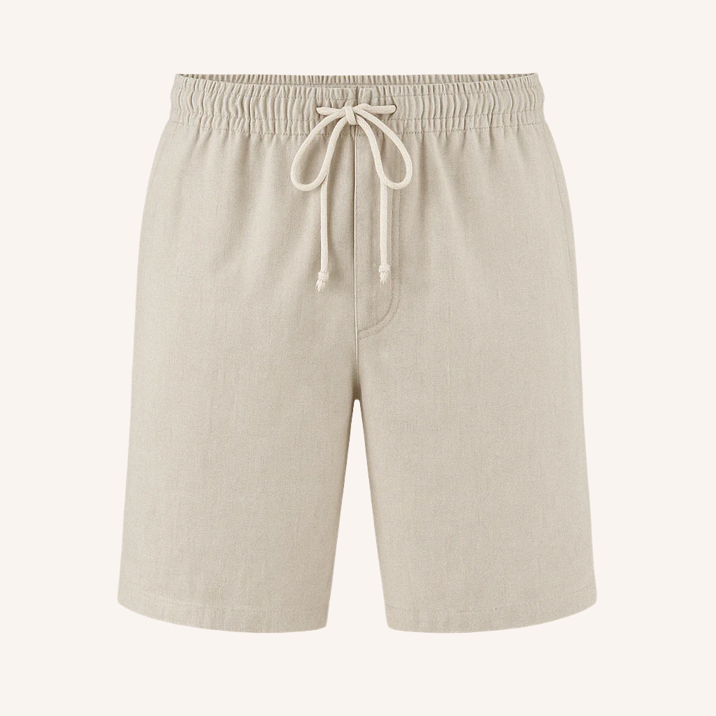 Men's comfortable drawstring shorts